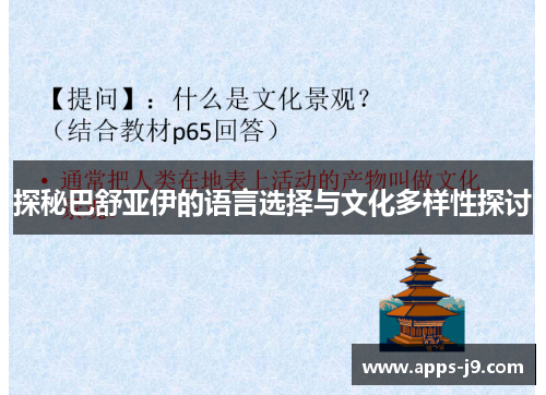 探秘巴舒亚伊的语言选择与文化多样性探讨